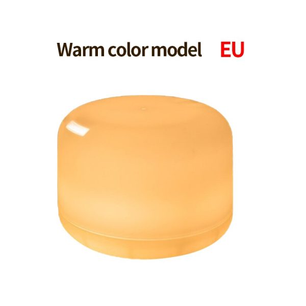 500ml Bread Humidifier Muji 500ML Home Air Humidification Aroma Diffuser Colorful Night Light Essential Oil Diffuser - Image 6