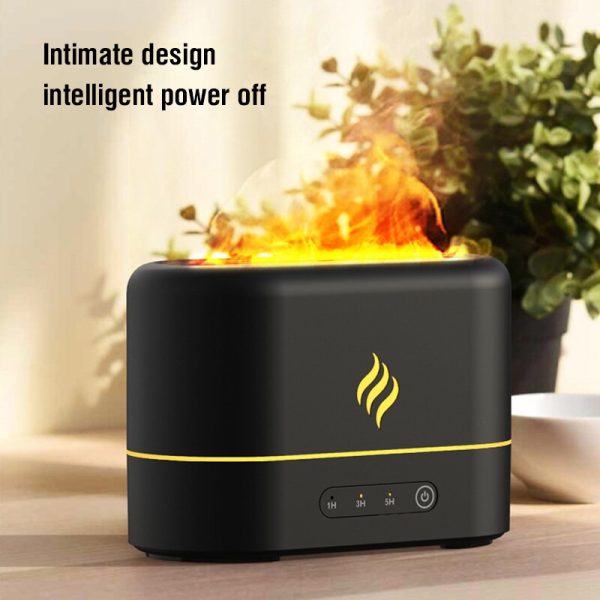 Hot Flame Essential Oil Diffuser Aroma Air Humidifier Ultrasonic Humidifiers Diffusors Mist Maker Aromatherapy Fragrance Home - Image 2