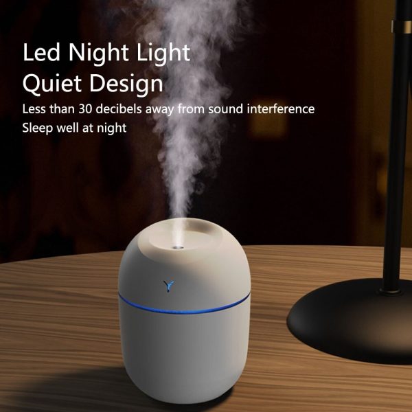 Mini Large Mist Volume USB Air Humidifier Household Small Desktop Humidifier Intelligent Car New Aromatherapy Machine - Image 3