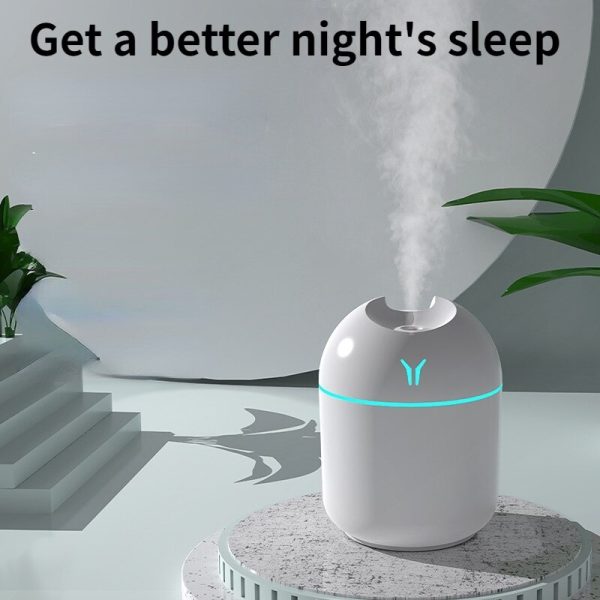 Mini Large Mist Volume USB Air Humidifier Household Small Desktop Humidifier Intelligent Car New Aromatherapy Machine