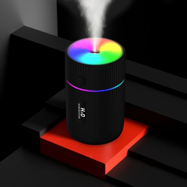 Portable Home Car Humidifier Humidifier Low Noise Colorful Small Air Humidifiers Mist Diffuser Atmosphere Lamp Usb Light - Image 4