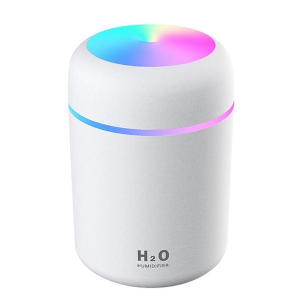 Smart Air Humidifier Ultrasonic Mini Aromatherapy Diffuser Portable Sprayer USB Essential Oil Atomizer LED Lamp for Home Car - Image 2