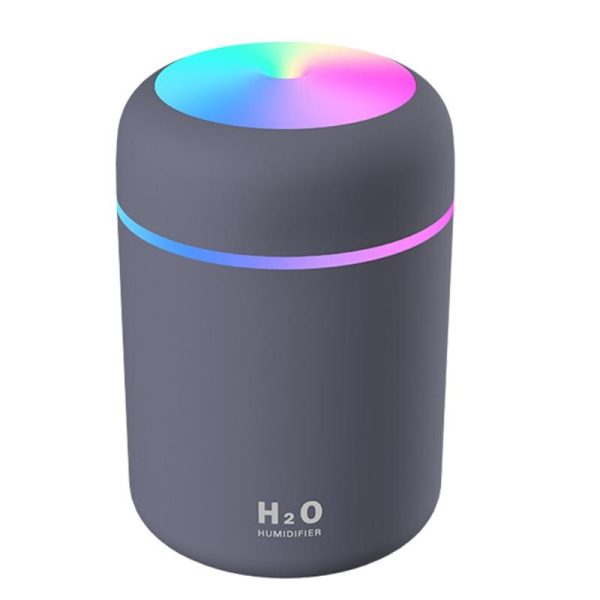 Smart Air Humidifier Ultrasonic Mini Aromatherapy Diffuser Portable Sprayer USB Essential Oil Atomizer LED Lamp for Home Car