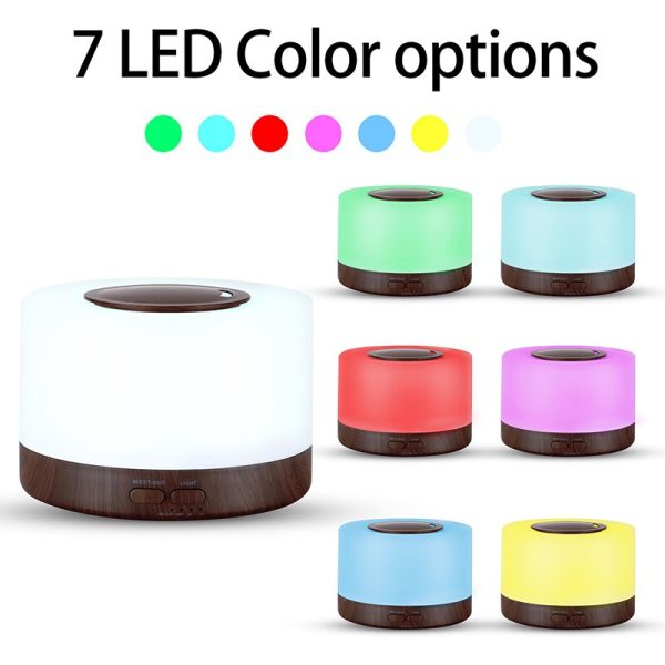 Smart Oil Aroma Aromatherapy Essential Diffuser Air Humidifier WiFi Connect with Tuya Alexa and Google Home with 7 LED Colors - Image 2