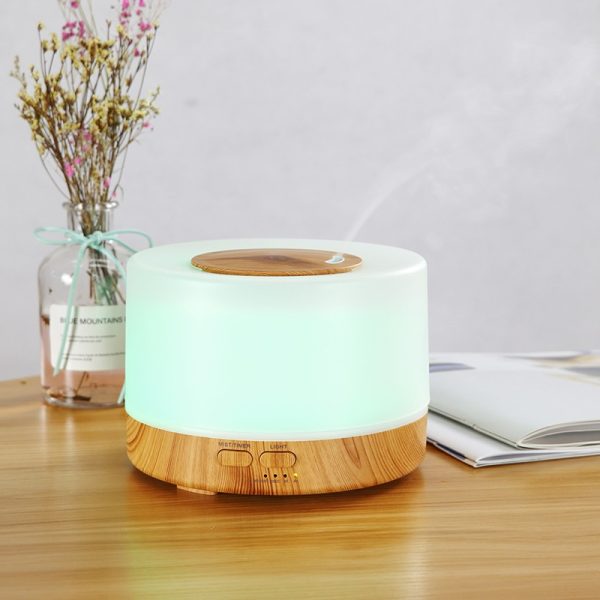 Smart Oil Aroma Aromatherapy Essential Diffuser Air Humidifier WiFi Connect with Tuya Alexa and Google Home with 7 LED Colors - Image 3