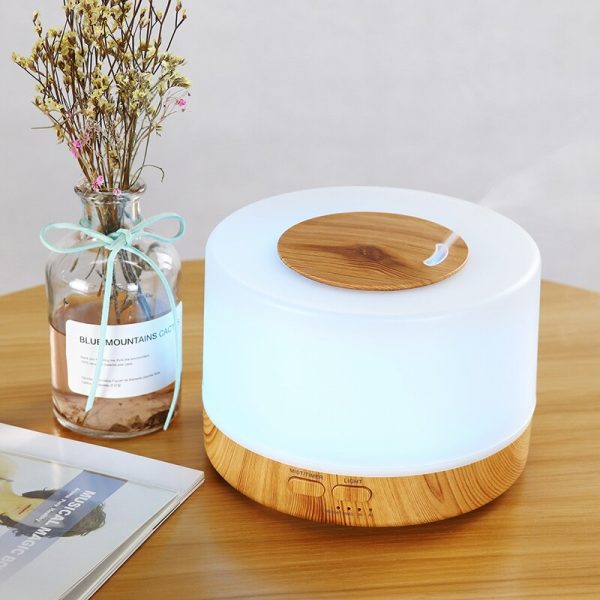 Smart Oil Aroma Aromatherapy Essential Diffuser Air Humidifier WiFi Connect with Tuya Alexa and Google Home with 7 LED Colors - Image 4